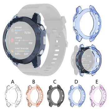 25# Soft Ultra-slim Crystal Clear Tpu Protector Case Cover For Garmin Fenix 6 Watch Anti-scratch Bumper Protective Cover
25# Soft Ultra-slim Crystal Clear Tpu Protector Case Cover For Garmin Fenix 6 Watch Anti-scratch Bumper Protective Cover