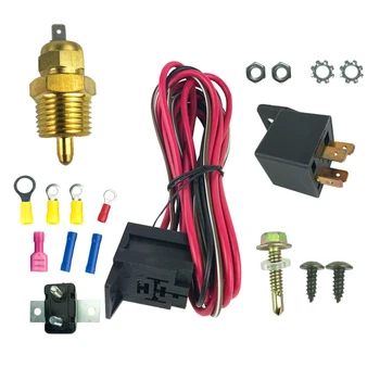 Electric Fan Wiring Install Kit Complete Thermostat 50 Amp Relay 185 SBC BB
Electric Fan Wiring Install Kit Complete Thermostat 50 Amp Relay 185 SBC BB