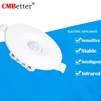 180 Degree Mini Infrared PIR Detection IR Ceiling Wall Recessed Motion Sensor Detector Auto Light Switch 110v-220v motion sensor
180 Degree Mini Infrared PIR Detection IR Ceiling Wall Recessed Motion Sensor Detector Auto Light Switch 110v-220v motion sensor