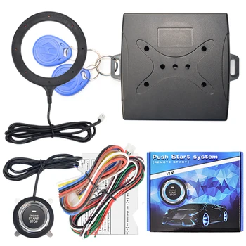 12V Auto Car Alarm One Start Stop Button Engine Push Button RFID Lock Ignition Switch Keyless Entry Starter Antitheft System
12V Auto Car Alarm One Start Stop Button Engine Push Button RFID Lock Ignition Switch Keyless Entry Starter Antitheft System