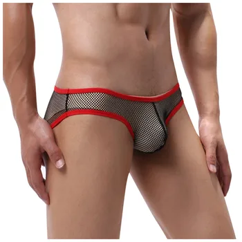 Sexy male underwear Thin Breathable gay sexy underwear Solid Color Net Speed Opening Super men underwear ropa interior hombre
Sexy male underwear Thin Breathable gay sexy underwear Solid Color Net Speed Opening Super men underwear ropa interior hombre