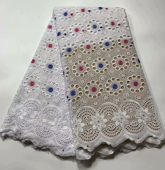 African 100% Cotton Lace Fabric Latest Swiss Voile Lace In Switzerland With Stones For Men Women Dress Party 
African 100% Cotton Lace Fabric Latest Swiss Voile Lace In Switzerland With Stones For Men Women Dress Party