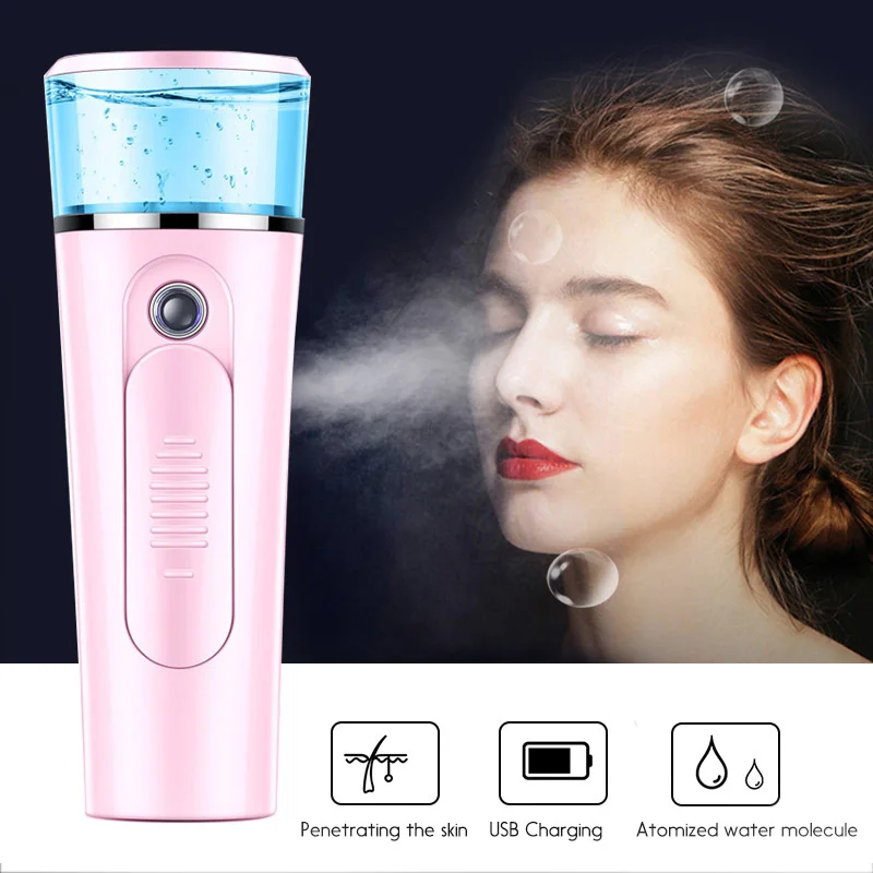 Facial Steamer Humidifier Nebulizer ABS 2 Colors Skin Care Makeup Tool Fashion Mini Mist Hydrating Body
Facial Steamer Humidifier Nebulizer ABS 2 Colors Skin Care Makeup Tool Fashion Mini Mist Hydrating Body