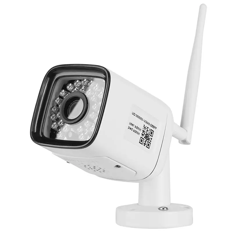 Wireless WIFI IP Camera 100W pixel 720P Onvif Outdoor Security Waterproof IR Night Vision Voice call support 128GTF card EU Plug
Wireless WIFI IP Camera 100W pixel 720P Onvif Outdoor Security Waterproof IR Night Vision Voice call support 128GTF card EU Plug