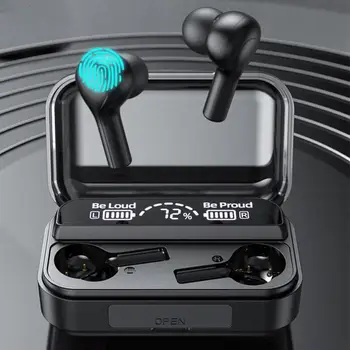 M278 TWS Bluetooth 5.0 Wireless in-Ear Headset with Microphone LED Power Display Stereo Music Headset with microphone
M278 TWS Bluetooth 5.0 Wireless in-Ear Headset with Microphone LED Power Display Stereo Music Headset with microphone