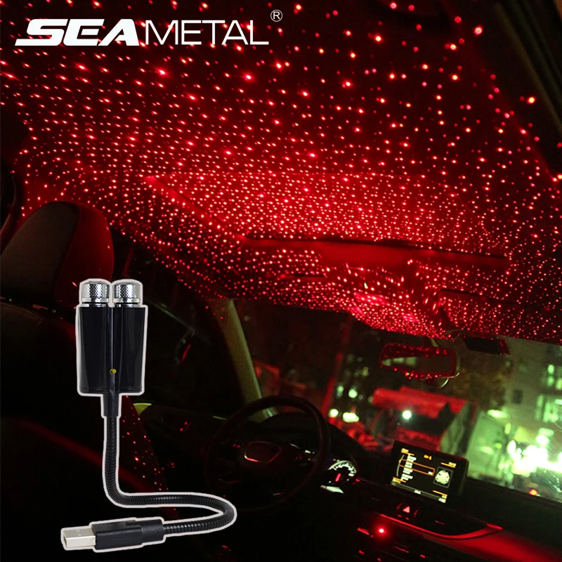 Car Roof Led Light Projector Interior Car Ceiling Star Night Light Sound Activated Strobe with Auto Rotating Romantic Atmosphere
Car Roof Led Light Projector Interior Car Ceiling Star Night Light Sound Activated Strobe with Auto Rotating Romantic Atmosphere