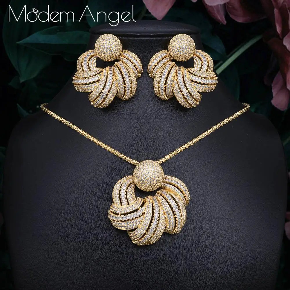 ModemAngel Luxury Round Cubic Zircon Crystal CZ Long Dangle Necklace Pendant Earrings For Women High Quality Party/Jewelry Weddi
ModemAngel Luxury Round Cubic Zircon Crystal CZ Long Dangle Necklace Pendant Earrings For Women High Quality Party/Jewelry Weddi