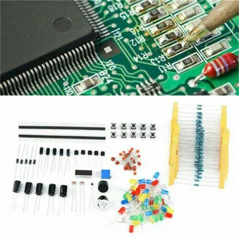 Electronics Component Basic Starter Kit 830 Tie-points Breadboard Cable Resistor Transistor Capacitor LED Buzzer Potentiometer
Electronics Component Basic Starter Kit 830 Tie-points Breadboard Cable Resistor Transistor Capacitor LED Buzzer Potentiometer
