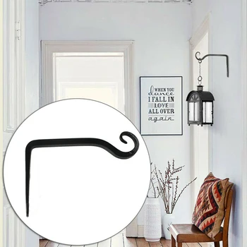 Hanging Wall Brackets Hook Decoration for Lantern Planter Basket Balcony Bracket for Wind Chimes Outdoors Garden I88
Hanging Wall Brackets Hook Decoration for Lantern Planter Basket Balcony Bracket for Wind Chimes Outdoors Garden I88