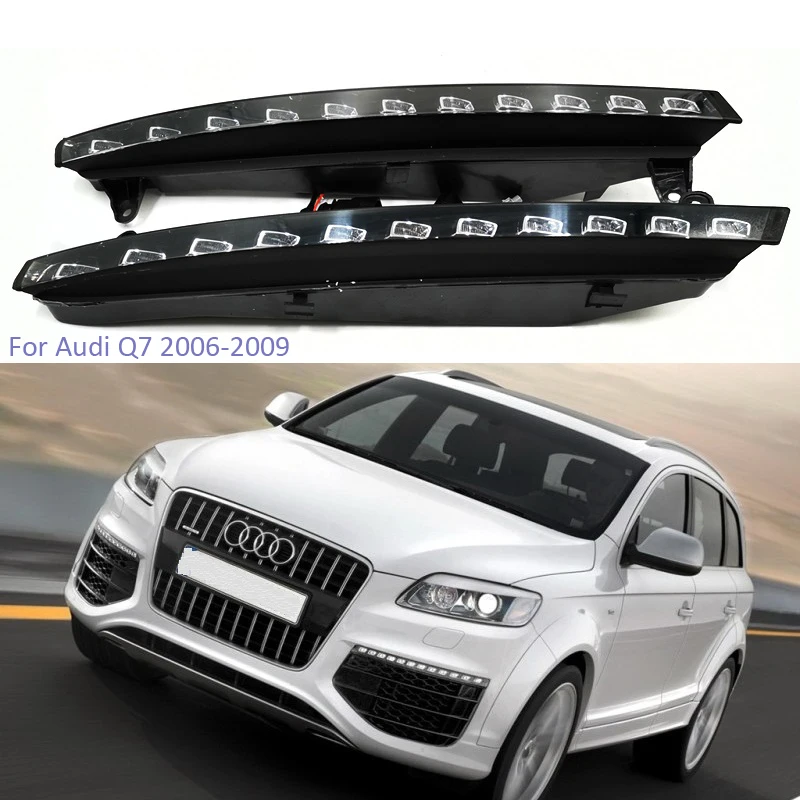 YTCLIN 2pcs LED Daytime Running Light for Audi Q7 2006 2007 2008 2009 Yellow Turn Signal Function Car DRL Daylight 12V Fog Lamp
YTCLIN 2pcs LED Daytime Running Light for Audi Q7 2006 2007 2008 2009 Yellow Turn Signal Function Car DRL Daylight 12V Fog Lamp