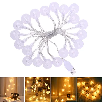 20LEDs Bubble Ball Shape Light String House Christmas Festive Garden String Lights QJS Shop
20LEDs Bubble Ball Shape Light String House Christmas Festive Garden String Lights QJS Shop