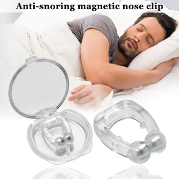 Silicone Magnetic Anti Snore Stop Snoring Nose Clip Sleep Tray Aid Stop Snore Nose Vent Snore Reduce Device with Case
Silicone Magnetic Anti Snore Stop Snoring Nose Clip Sleep Tray Aid Stop Snore Nose Vent Snore Reduce Device with Case