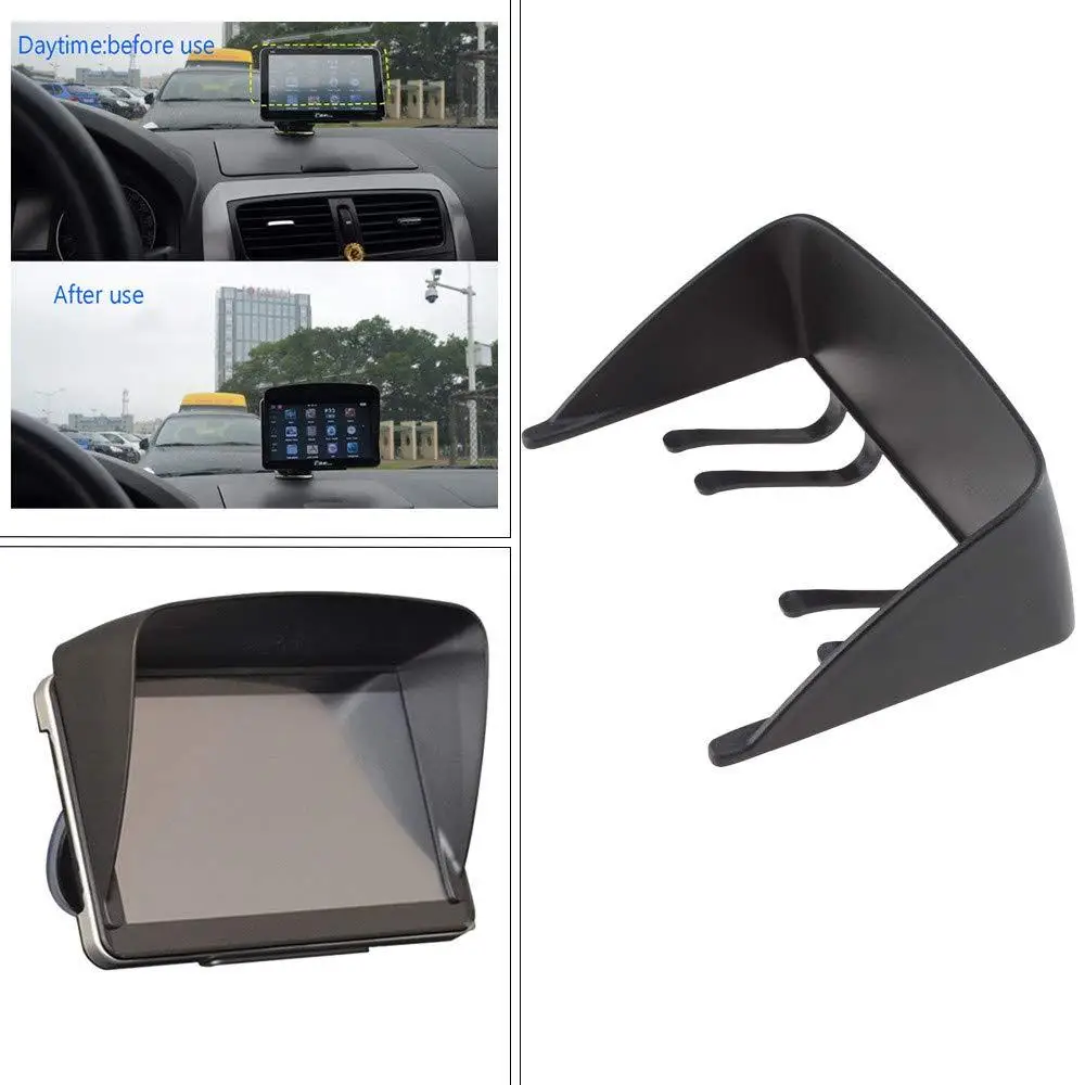 GPS Navigator Sunshade Universal GPS Sun Shade & Glare Visor Shield For 7 inch Car Navigator 
GPS Navigator Sunshade Universal GPS Sun Shade & Glare Visor Shield For 7 inch Car Navigator