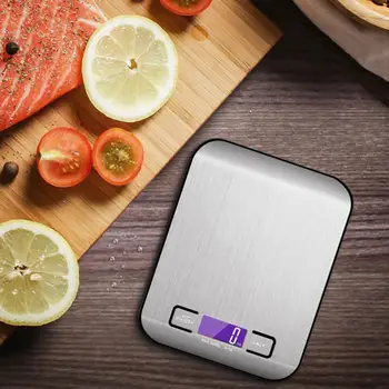 Household Kitchen Scale 5Kg / 1g Food Diet Post Scale Balance Measurement Tool Ultra-thin LCD Digital Electronic Scale Cocina
Household Kitchen Scale 5Kg / 1g Food Diet Post Scale Balance Measurement Tool Ultra-thin LCD Digital Electronic Scale Cocina