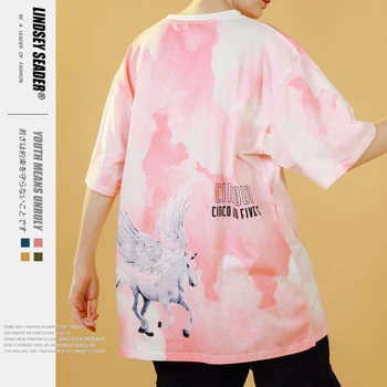 Women Mens Watermark Print Pegasus Tee Shirts Streetwear Summer Men Fashion Hiphop Casual Tshirts Harajuku Short Sleeve Tops
Women Mens Watermark Print Pegasus Tee Shirts Streetwear Summer Men Fashion Hiphop Casual Tshirts Harajuku Short Sleeve Tops