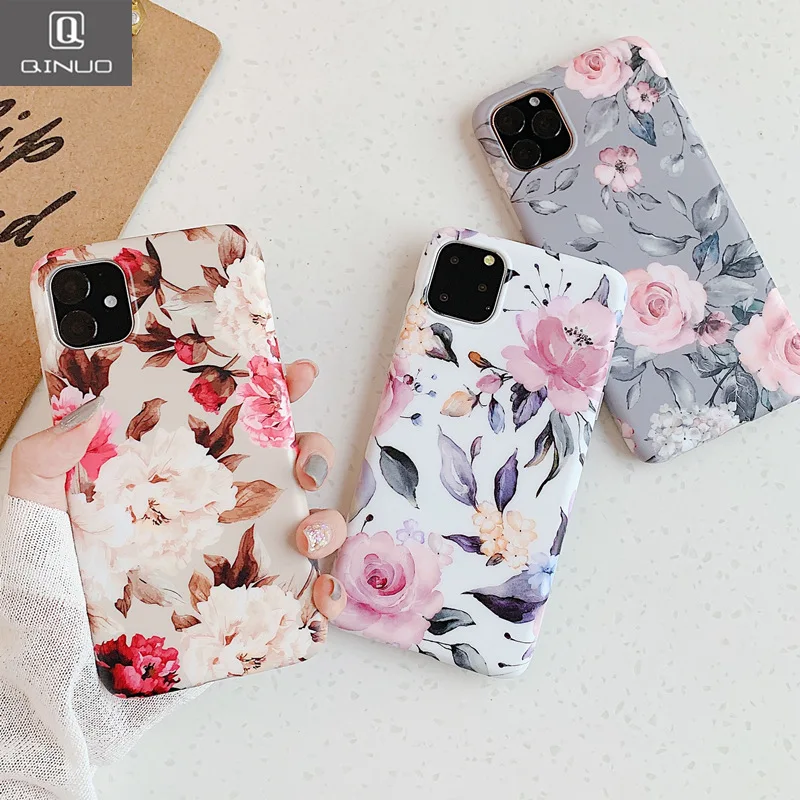 Rose Flower Case For iPhone X XR 11 Pro Max XS Max 11 Soft IMD Silicone Phone Cover For iPhone 7 8 Plus 6 6S Plus X Matte Shell
Rose Flower Case For iPhone X XR 11 Pro Max XS Max 11 Soft IMD Silicone Phone Cover For iPhone 7 8 Plus 6 6S Plus X Matte Shell