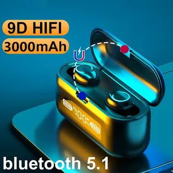 Wireless Headphones Bluetooth 5.1 Earphone IPX7 Waterproof TWS HIFI Mini In-ear Sports Running Headset Support Phones HD Call
Wireless Headphones Bluetooth 5.1 Earphone IPX7 Waterproof TWS HIFI Mini In-ear Sports Running Headset Support Phones HD Call