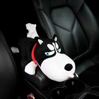 Multifunction Car Tissue Box Plush Husky Cartoon Animals Dog Napkin Holder on Armrest Headrest Car Accessories for Auto Home
Multifunction Car Tissue Box Plush Husky Cartoon Animals Dog Napkin Holder on Armrest Headrest Car Accessories for Auto Home