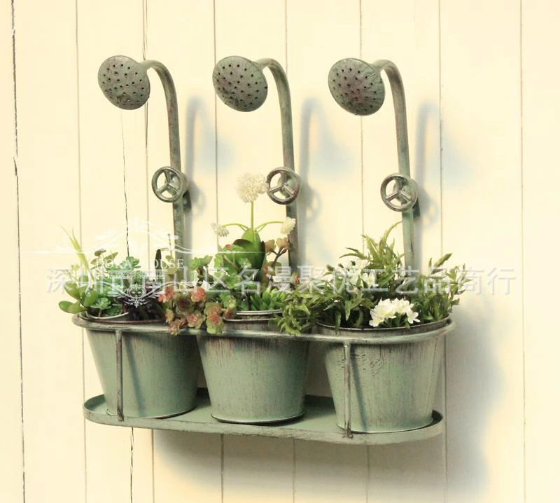 Retro Rural Iron Flowerpot Nozzle Hose Plant Pot Wall Hanging Table Dual-use Succulent Flower Bucket Gardening Pots and Baskets
Retro Rural Iron Flowerpot Nozzle Hose Plant Pot Wall Hanging Table Dual-use Succulent Flower Bucket Gardening Pots and Baskets