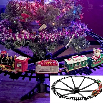 Electric Train Set Christmas Decoration For Home Toys Connected with Railway Car Tracks Birhtday Christmas Gift for Children
Electric Train Set Christmas Decoration For Home Toys Connected with Railway Car Tracks Birhtday Christmas Gift for Children