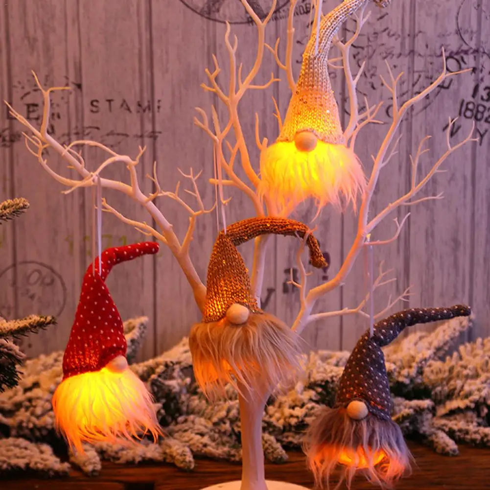 LED Light Christmas Swedish Santa Gnome Plush Doll Ornament Handmade Elf Toys Holiday Home Party Decor Kids Gift
LED Light Christmas Swedish Santa Gnome Plush Doll Ornament Handmade Elf Toys Holiday Home Party Decor Kids Gift