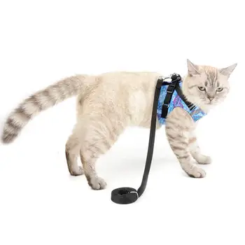 Adjustable Pet Cat Harness and Leash for Walking Kitten Small Dog Harness Reflective Puppy Cotton Padded Vest Chihuahua Jacket
Adjustable Pet Cat Harness and Leash for Walking Kitten Small Dog Harness Reflective Puppy Cotton Padded Vest Chihuahua Jacket