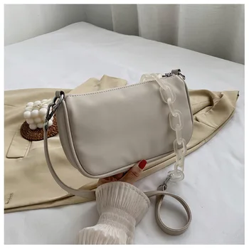 Bag 2020 new fashion Korean texture Bag Messenger Bag women's chain bag foreign Fashion Shoulder Bag underarm bag
Bag 2020 new fashion Korean texture Bag Messenger Bag women's chain bag foreign Fashion Shoulder Bag underarm bag