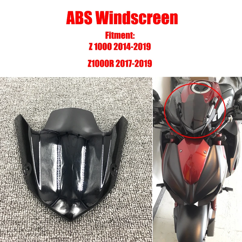 Z1000R Z1000 2014-2019 Motorbike Double Bubble ABS Windscreen Windshield Short for Kawasaki Z1000R 2017-2019 &14-19 Z1000
Z1000R Z1000 2014-2019 Motorbike Double Bubble ABS Windscreen Windshield Short for Kawasaki Z1000R 2017-2019 &14-19 Z1000