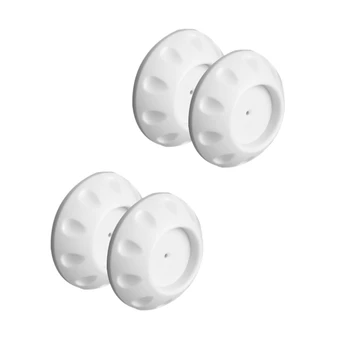 4 Pack Wall Cups for Pet Gates, Wall Protection Guard Saver Protects Wall Surface, Door, Wooden Stairs. Safety Fit for Walk Thro 
4 Pack Wall Cups for Pet Gates, Wall Protection Guard Saver Protects Wall Surface, Door, Wooden Stairs. Safety Fit for Walk Thro