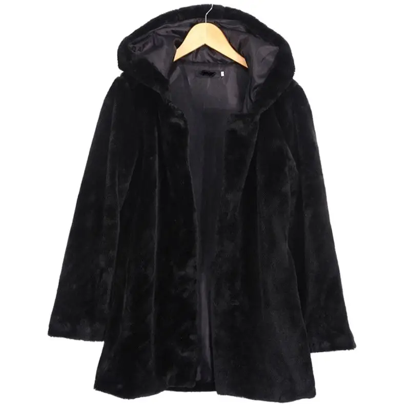2018 New Fashion High imitation fur Hooded Coat female long thick Faux Fur Coat Super Warm Velvet Jacket Women Winter clothes
2018 New Fashion High imitation fur Hooded Coat female long thick Faux Fur Coat Super Warm Velvet Jacket Women Winter clothes