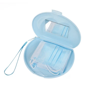 Portable Storage Box With Mirror Dust-Proof Moisture-Proof Waterproof Mouth Nose Face Cover Organizer
Portable Storage Box With Mirror Dust-Proof Moisture-Proof Waterproof Mouth Nose Face Cover Organizer