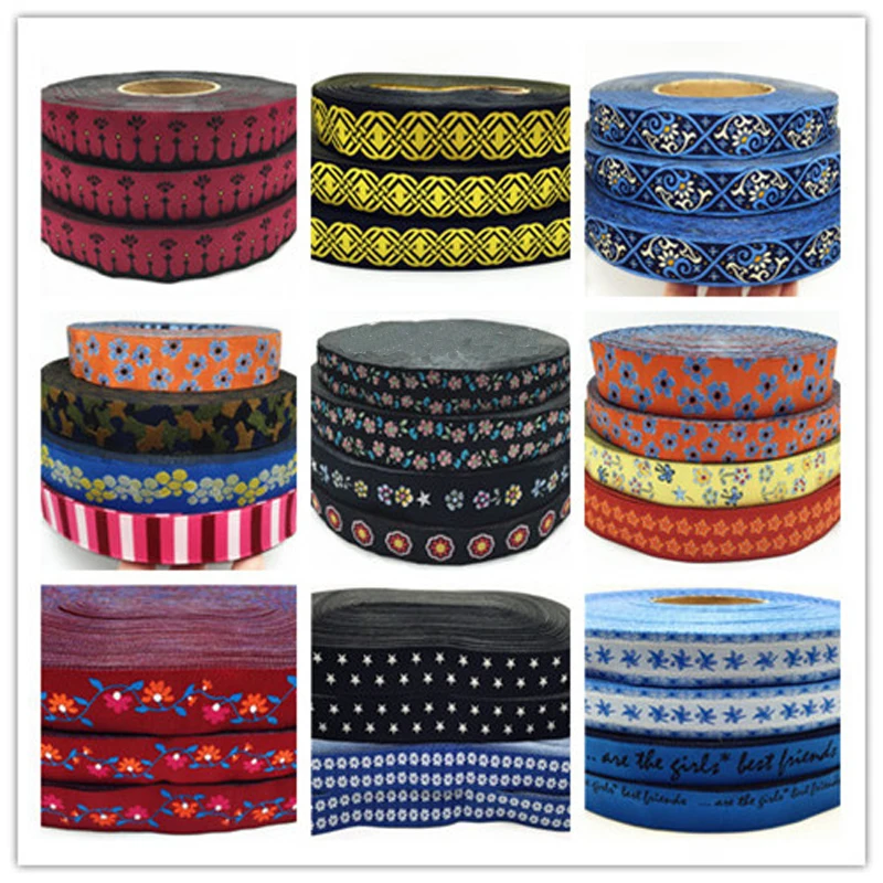 3M Ethnic Embroidered Jacquard Ribbons Trim Lace Fabric DIY For Apparel Sewing Headwear Handcraft Decoration
3M Ethnic Embroidered Jacquard Ribbons Trim Lace Fabric DIY For Apparel Sewing Headwear Handcraft Decoration