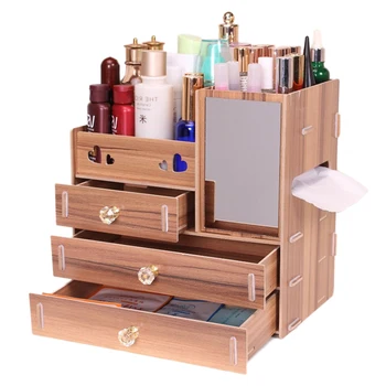 Jewelry Container Wood Drawer Organizer Handmade Cosmetic Storage Organizer Box DIY Wooden Storage Box Makeup Organizer
Jewelry Container Wood Drawer Organizer Handmade Cosmetic Storage Organizer Box DIY Wooden Storage Box Makeup Organizer