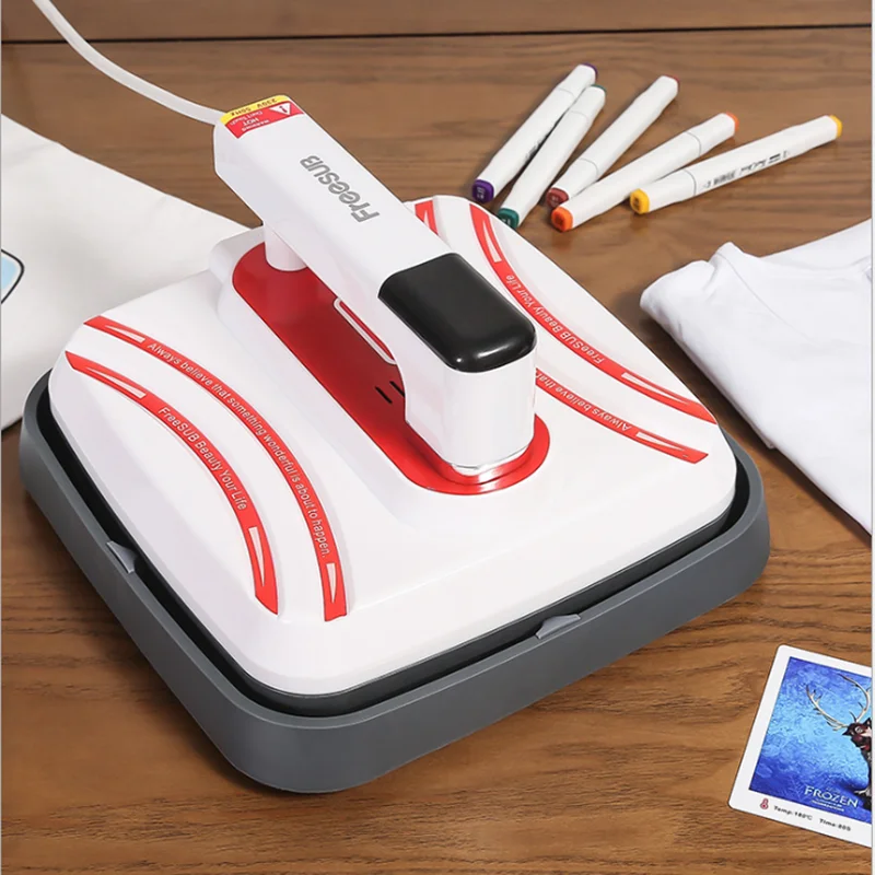 DIY 12*10 inches Mini Multi-function Portable Manual Hat T-shirt Heat Press Machine Heat Transfer Printer
DIY 12*10 inches Mini Multi-function Portable Manual Hat T-shirt Heat Press Machine Heat Transfer Printer