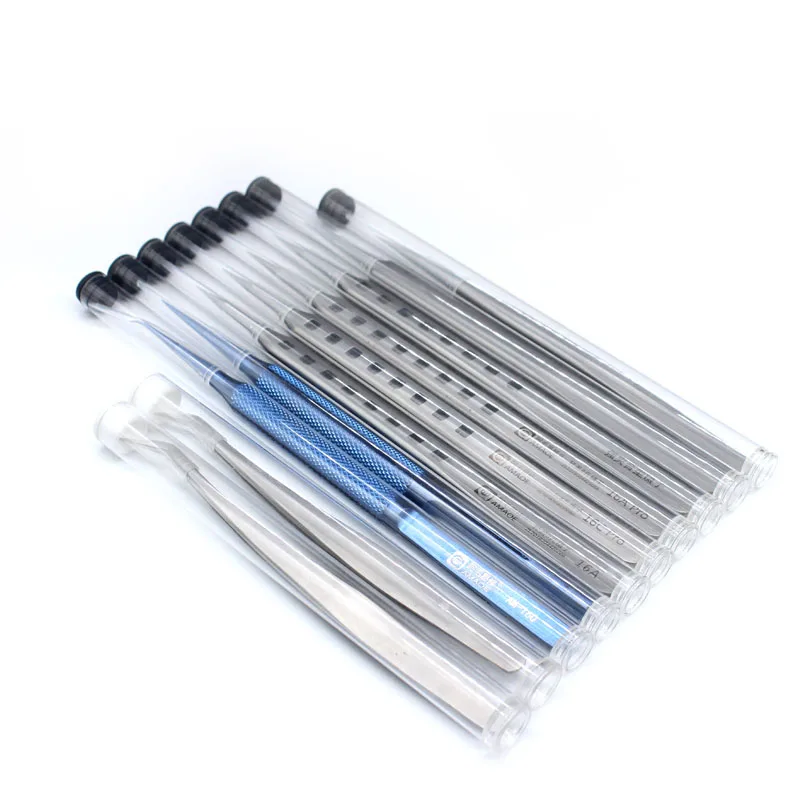 Amao Higher Quality Tweezers Set Stainless Steel Precision Straight Curved Tweezers for motherboard fingerprint repair
Amao Higher Quality Tweezers Set Stainless Steel Precision Straight Curved Tweezers for motherboard fingerprint repair
