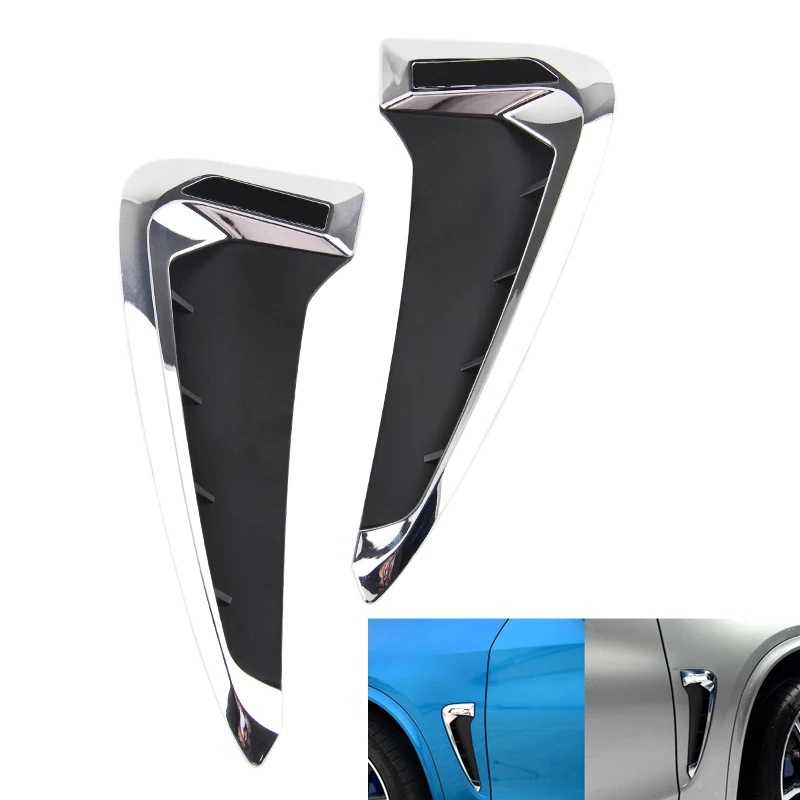 1 Pair High Quality Chrome Side Body Marker Fender Air wing Vent M Cover Trim For X5 F15 2014 2015 2016
1 Pair High Quality Chrome Side Body Marker Fender Air wing Vent M Cover Trim For X5 F15 2014 2015 2016