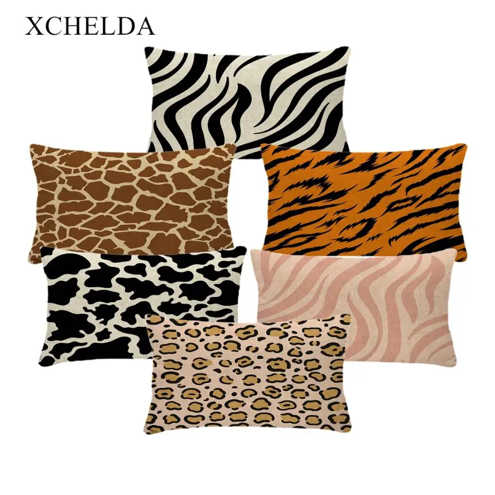 Animal Skin Pattern Cushion Cover Scandinavian Style Decorative 30*50 Linen Throw Pillow Case for Sofa Car Seat Pillowcase
Animal Skin Pattern Cushion Cover Scandinavian Style Decorative 30*50 Linen Throw Pillow Case for Sofa Car Seat Pillowcase