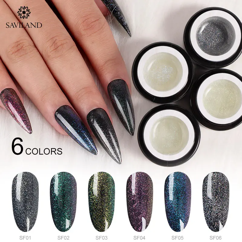 SAVILAND 2 In 1 Laser Shiny Top Coat Gel Nail Polish Soak Off Long Lasting No Wipe Top Coat Glitter Effect Gel Varnish
SAVILAND 2 In 1 Laser Shiny Top Coat Gel Nail Polish Soak Off Long Lasting No Wipe Top Coat Glitter Effect Gel Varnish
