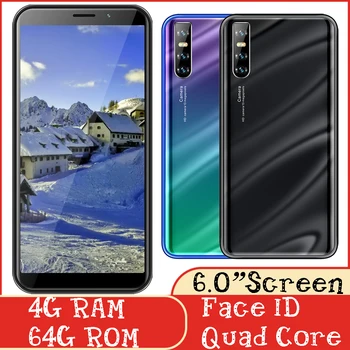 K30 quad core smartphones 4G RAM 64GROM 6.0inch 13mp Face ID unlocked android mobile phones cheap celulares wifi Global Version
K30 quad core smartphones 4G RAM 64GROM 6.0inch 13mp Face ID unlocked android mobile phones cheap celulares wifi Global Version