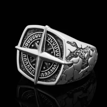New Retro Alloy Arctic Star Rings for Men Women Geometric Cross Alloy Finger Ring
New Retro Alloy Arctic Star Rings for Men Women Geometric Cross Alloy Finger Ring