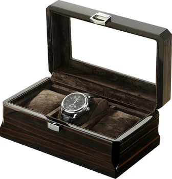 New Arrival 2020 Gift Boxes For Watch Storage 3 Grids Fiber Wood Watches Display Box Case Black Lint Jewelry Window Organizer 
New Arrival 2020 Gift Boxes For Watch Storage 3 Grids Fiber Wood Watches Display Box Case Black Lint Jewelry Window Organizer
