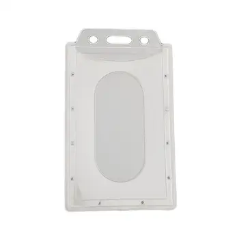 5pcs Transparent Plastic Vertical Hard ID Access Card Credit Case Cover Holder Badge Double Card Card Case Holder Side O6R2
5pcs Transparent Plastic Vertical Hard ID Access Card Credit Case Cover Holder Badge Double Card Card Case Holder Side O6R2