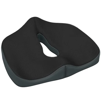 Cushion Orthopedic Tailbone Seat Cushion for Office Chair,Car,Truck,Wheelchairs,Etc. - Provides Relief for Lower Back Pain,Tailb
Cushion Orthopedic Tailbone Seat Cushion for Office Chair,Car,Truck,Wheelchairs,Etc. - Provides Relief for Lower Back Pain,Tailb