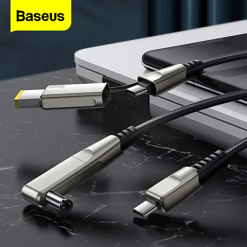 Baseus 100W USB Type C To DC Charger Cable Laptop Tablets Fast Charging Data Cable for Macbook Notebook Lenovo Xiaomi HuaweiCord
Baseus 100W USB Type C To DC Charger Cable Laptop Tablets Fast Charging Data Cable for Macbook Notebook Lenovo Xiaomi HuaweiCord