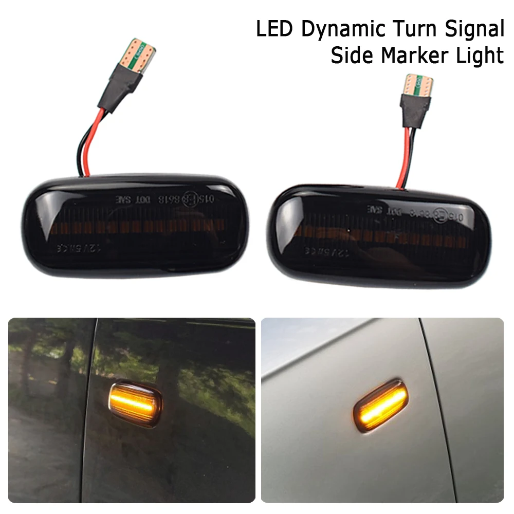 LED Flowing Water Dynamic Turn Signal Side Marker Light Indicator Blinker For Audi A3 S3 8P A4 B6 B8 B7 S4 RS4 A6 S6 C5 C7
LED Flowing Water Dynamic Turn Signal Side Marker Light Indicator Blinker For Audi A3 S3 8P A4 B6 B8 B7 S4 RS4 A6 S6 C5 C7