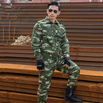 Army Military Uniform Men 10color Camouflage Suit Tactical Clothing Special Forces Combat Jacket Unisex Soldier Disguise Airsoft
Army Military Uniform Men 10color Camouflage Suit Tactical Clothing Special Forces Combat Jacket Unisex Soldier Disguise Airsoft