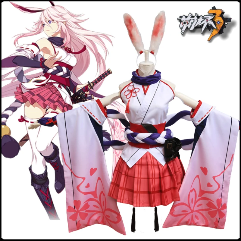Аниме Горячая игра Honkai Impact 3 Косплей Костюм Yae Sakura Косплей костюмы Хэллоуин Одежда для Honkai Impact 3rd женский
Аниме Горячая игра Honkai Impact 3 Косплей Костюм Yae Sakura Косплей костюмы Хэллоуин Одежда для Honkai Impact 3rd женский