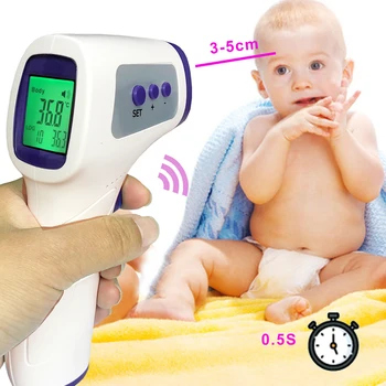 Fast Shipping Forehead Gun Contactless Infrared Temperature Exactly Hd Large Screen Display Unit Conversion Thermometer
Fast Shipping Forehead Gun Contactless Infrared Temperature Exactly Hd Large Screen Display Unit Conversion Thermometer