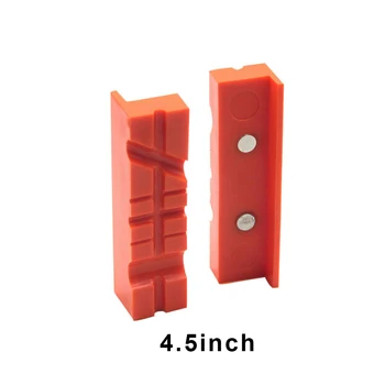 2 X Magnetic Padded Jaw Rubber Metal Vise Protection Strip Bench Vise Protect