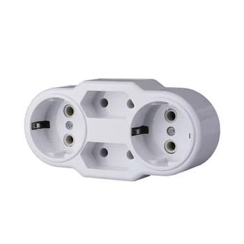 KEKA European Type Conversion Plug 1 TO 4 Way EU Standard Power Adapter Socket 16A Travel Plugs AC 110~250V
KEKA European Type Conversion Plug 1 TO 4 Way EU Standard Power Adapter Socket 16A Travel Plugs AC 110~250V